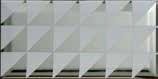 REVESTIMIENTO BISELADO 10X20 LUXURY SILVER TEBAS DECOR BRILLO (Espesor 6 mm) - FBR